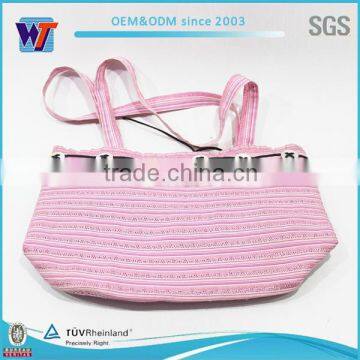 Bamboo Bracelets Shoulder Women Canvas Messenger Bag photo-6