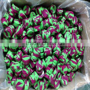 Non-Stick Stackable Silicone Concentrate Container Dabs Wax Bho,Rasta Silicone Jars Container, Silicone Container Jars Dab photo-6
