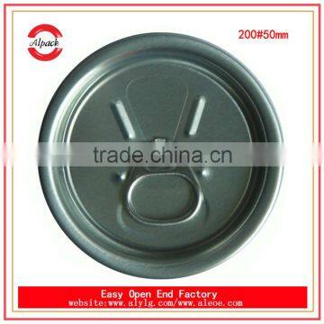 Fruit juice can lid 200#RPT easy open end wholesale in Vietnam