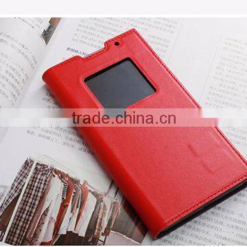 Smart Sleep Real Genuine Leather Cases For Blackberry Priv Original Leather Flip Skin For Blackberry Priv Shell photo-4