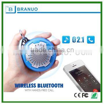 bluetooth wireless portable mini speaker with handsfree ,self-photo,T/F card , FM radio function