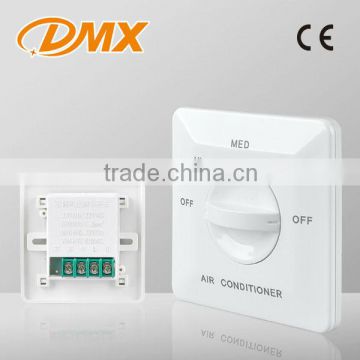 Mechanical HVAC System Thermostat Three-speed Switch