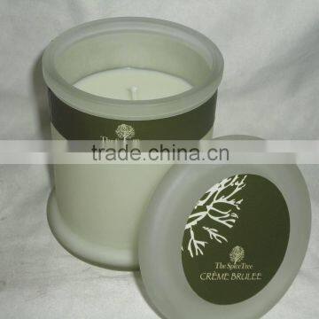 Creme Brulee Luxury Soy Scented Glass Candles