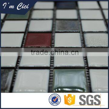 High quality factory provide swimming pool ceramic mosaic tile