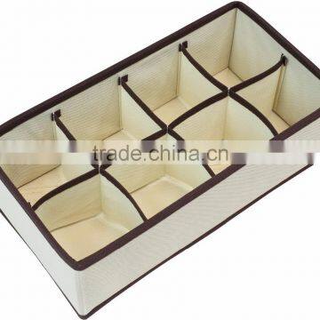 Collapsible Storage Boxes Bra Underwear Closet Organizer Drawer Divider 4 Set photo-5