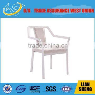 PU cover high rebound sponge dining room chair with Iron legs DCI3053#