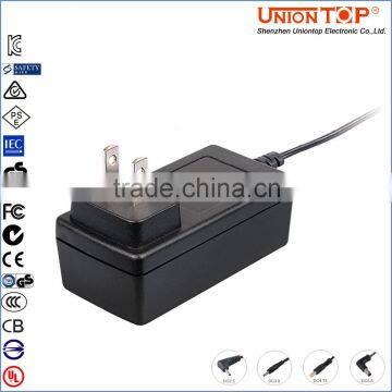 Single Output Type AC DC Power Supply Adapter 12V 1A/1.5A