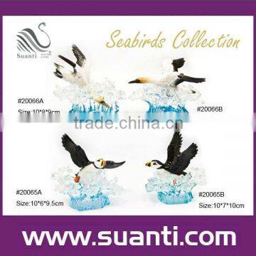 Seabird polyresin statue