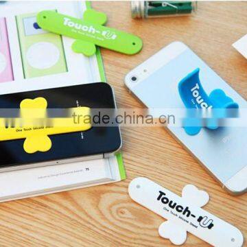 Newest Factory Touch-c Sticker Silicone Mobile Phone Stand photo-3