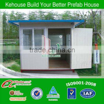 Low Cost Prefab Modular Economic Security House, Guard House Cabin, Kiosk, Mobile House, Movable House