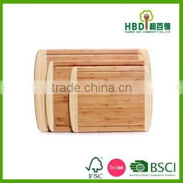 Customized 3pcs Wooden Vegetable Chopping Board Wholesale