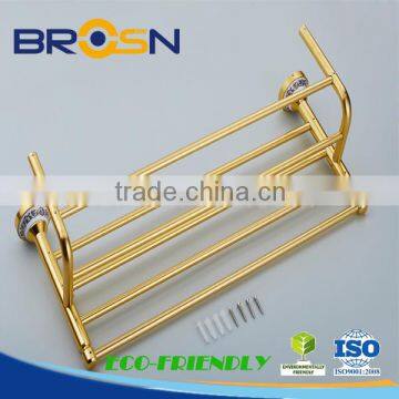Environment Friendly Ningbo High Quality Bathroom Accessory /Sliver Color /Towel Shelf #81010A