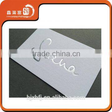 made in china letterpress 250g card paper business card