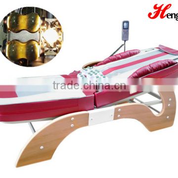 2016 new products infrared therapy heating jade massage bed thermal jade roller massage bed thai style