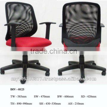 Malaysia Gozzo DIVO-0123 Swivel Office Mesh Fabric Chair