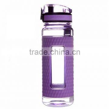 Heat-resisted Unbreakable Glass Sparkling Water Bottle 3 Gallon Glass Water Bottle With Silicon Sleeve photo-2