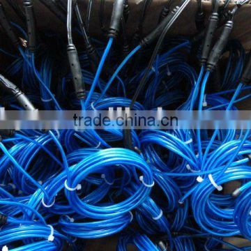 supermarket best seller 2.0mm blue el wire packing