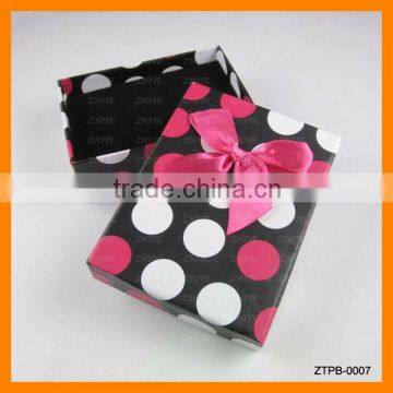 Wholesale Hot Rose Bowknot Jewlery Gift Box ZTPB-0007