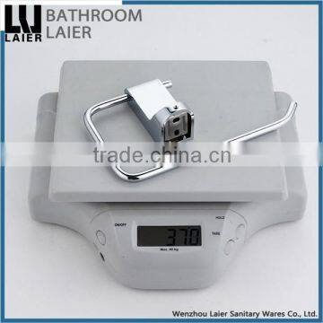 EconomicaEconomical European Style Covered Zinc Alloy Chrome Finishing Bathroom Sanitary Items Wall Mounted Toilet Paper Holder photo-5