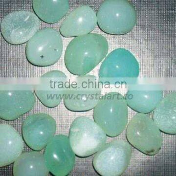 Aqua Onyx Dyed Tumbled Pebbles Stone