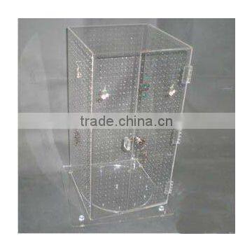 Clear Acrylic make-up and Jewellery display racks