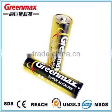 LR6 MSDS 2006/66/EC High Quality AA Alkaline Battery