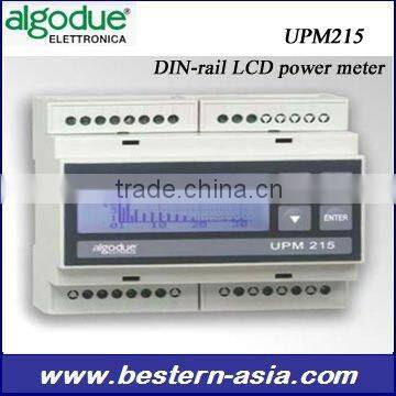 UPM215 Algodue DIN rail LCD power meter