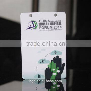 Fashion and Fancy Double Sided PVC Business Blank Card