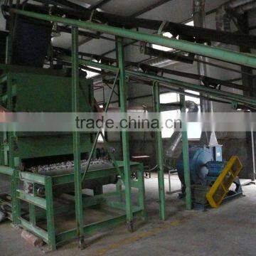 Particle board production equipment