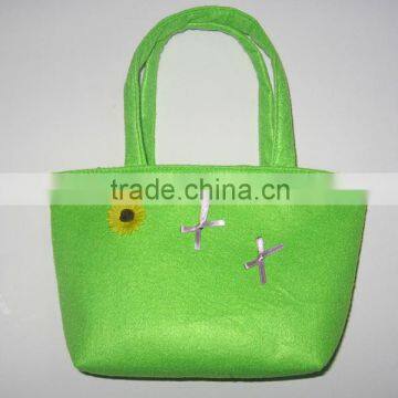 fashion beach bag, shopping bag,beauty bag,tote bag,handbag in Felt material