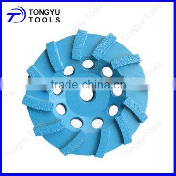 Swiring Segment Diamond Grinding Cup Wheel