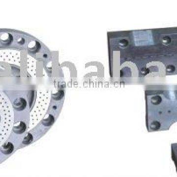 Co-rotating twin screw extruder molding board