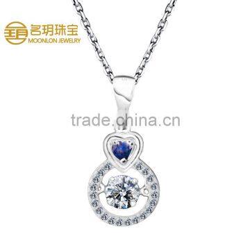 New Product 2016 Silver Peridot Pendant Jewelry, Charms Pendant