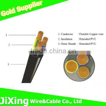 BS 6500 Copper Conductor and PVC Jacket H05vv-f Ttr Flexible Electric Cable photo-2