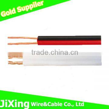 Red and black Ultra thin speaker cable with OFC