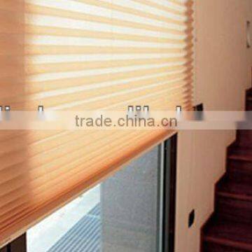 Cordless Up Down Pleated Blinds