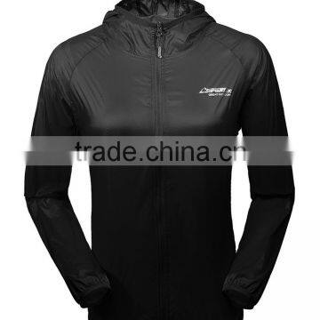 black outdoor active sportswear sports jacket