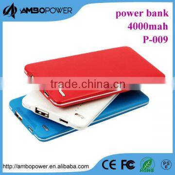 20000mAh Power Generator 2USB 4adaptor Power Bank charger Portable External Battery Pack for smartphone