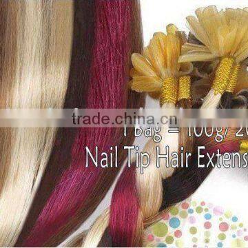 Nail Tip Hair Extension - Wholesale 1 Week 16 USD 18 inch
