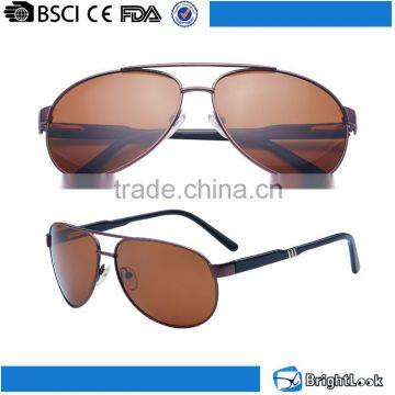 2016 latest style metal brown lens mens wholesale sunglasses china