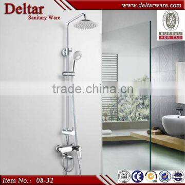 Temperature Display Led Shower, Big Square Shower Led Shower Head, Brass Shower Faucet Body Internestional Standard photo-3