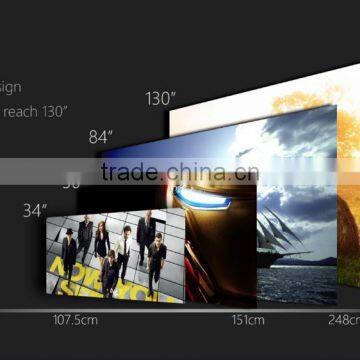 In Stock!! 1200Lumens 800*480 Newest Micro WIFI 2.4G Laser HDMI Projector UC46 photo-5