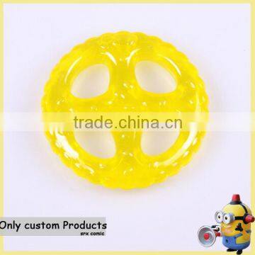make cookie baby silicone teethers BPA-free /customize infant teether molars chrismasta promotional gift toy manufacturer