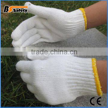 BSSAFETY 7 gauge 10 gauge cotton knitted household or garden work gloves