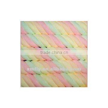 halal long twist marshmallow candy