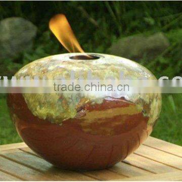 Fire Pot Arani Ceramic Garden Candle Holders