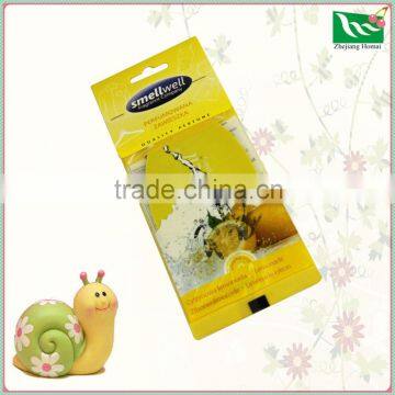 Flavorful smell car scent air freshener