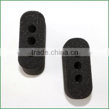 Shockproof recycled pu foam cushion inserts for custom foam insert