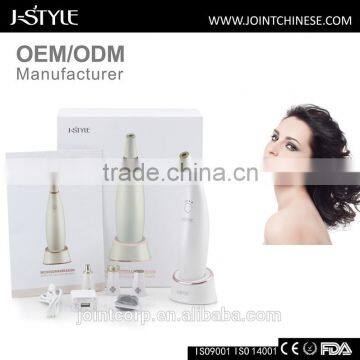 J-Style beauty device with medical-grade removable diamond-tip microdermabrasion machine as seen on tv