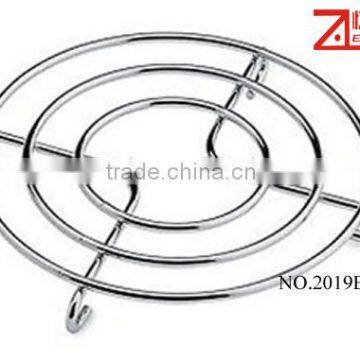 Chrome Plated Round Metal Wire Trivet